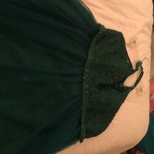 Halter top prom dress